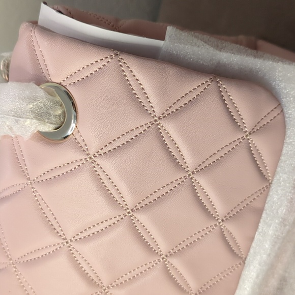 Kate Spade Natalia Medium Flap Shoulder Bag (Rose Smoke) - Picture 3 of 8